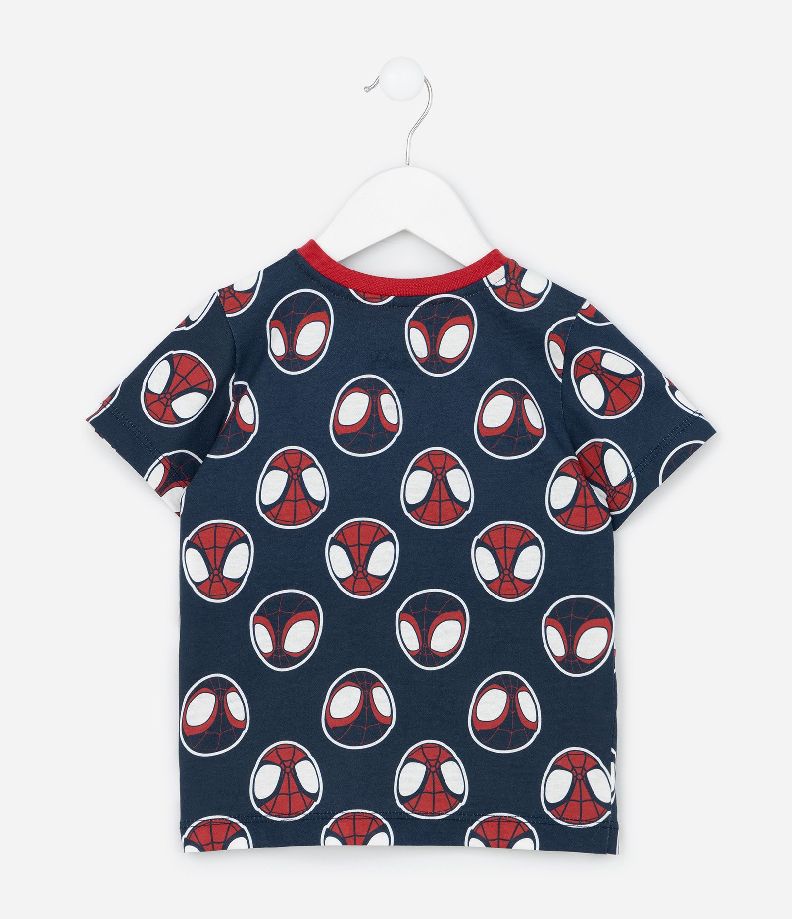 Pijama Infantil com Estampa Spidey - Tam 2  A 8 Anos Azul 3