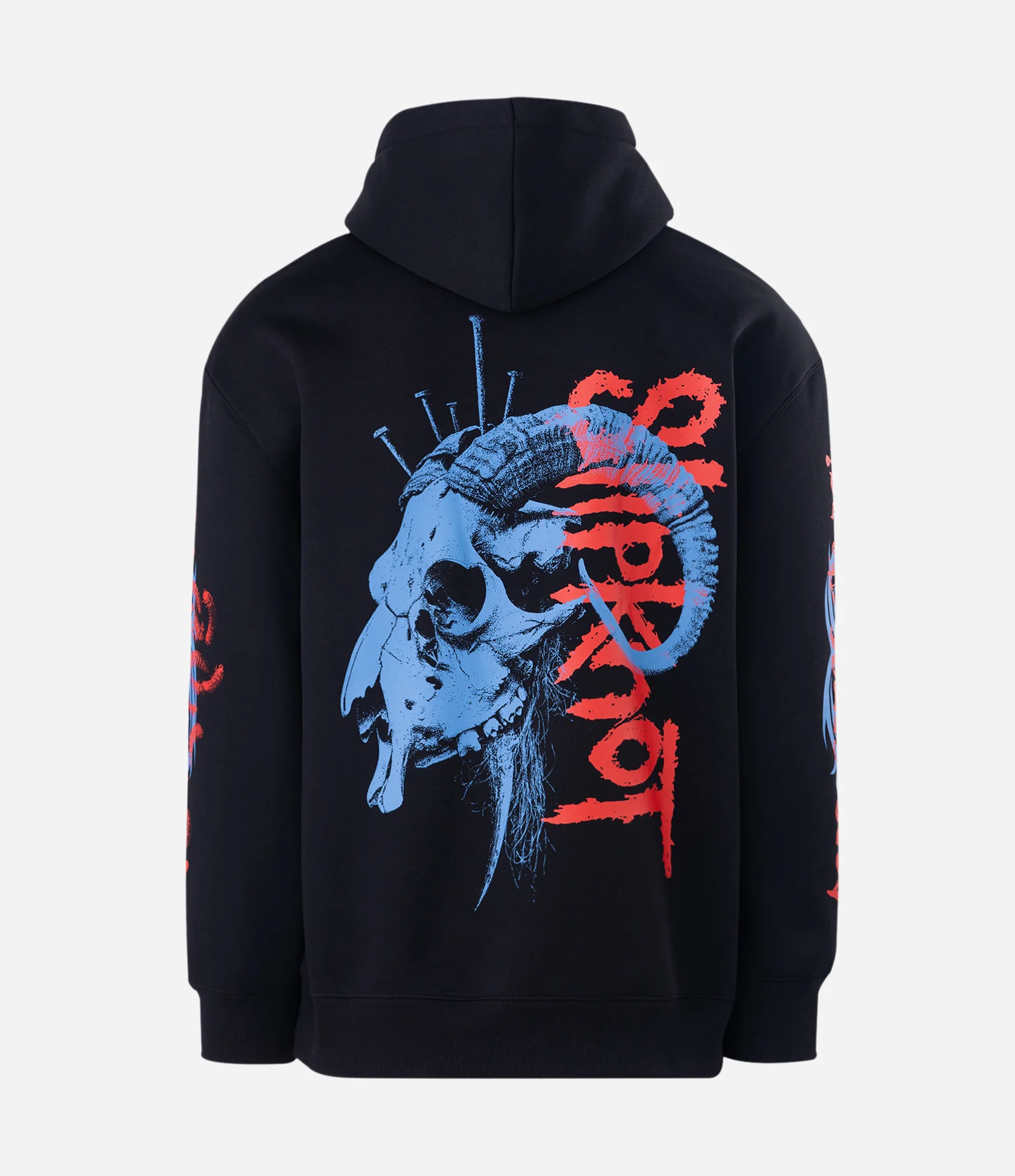 Blusão em Moletom com Felpa Slipknot Preto 2