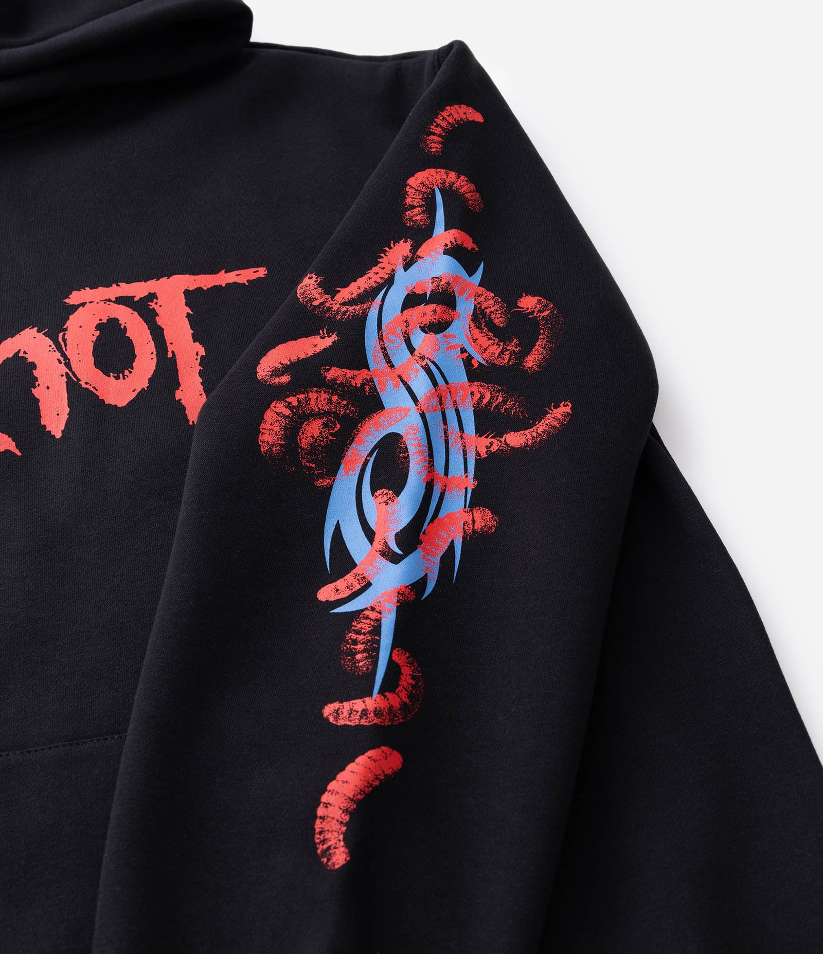 Blusão em Moletom com Felpa Slipknot Preto 7