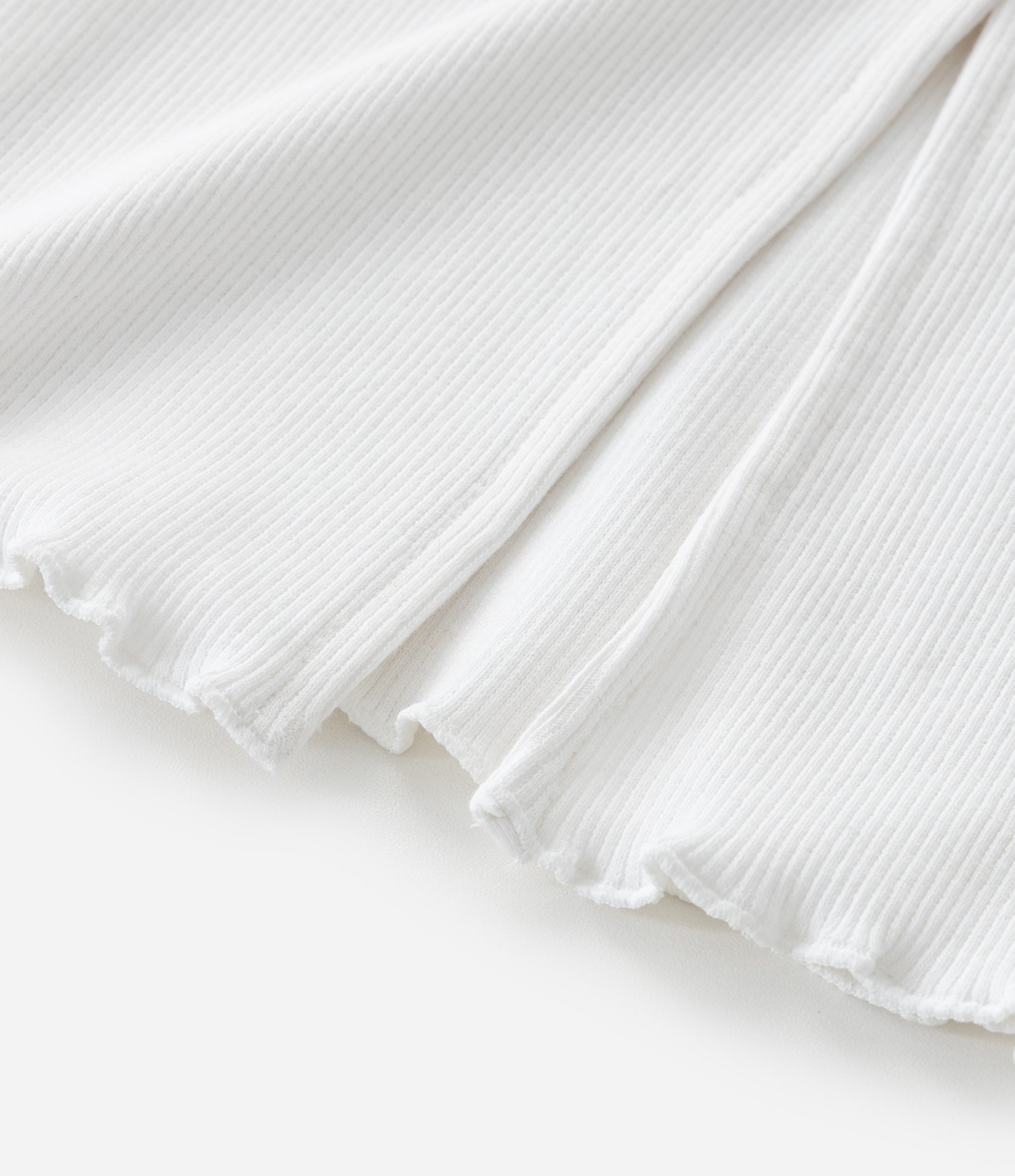 Cardigan Infantil em Ribana com Botões Frontais – Tam 1 a 6 Anos Branco 5