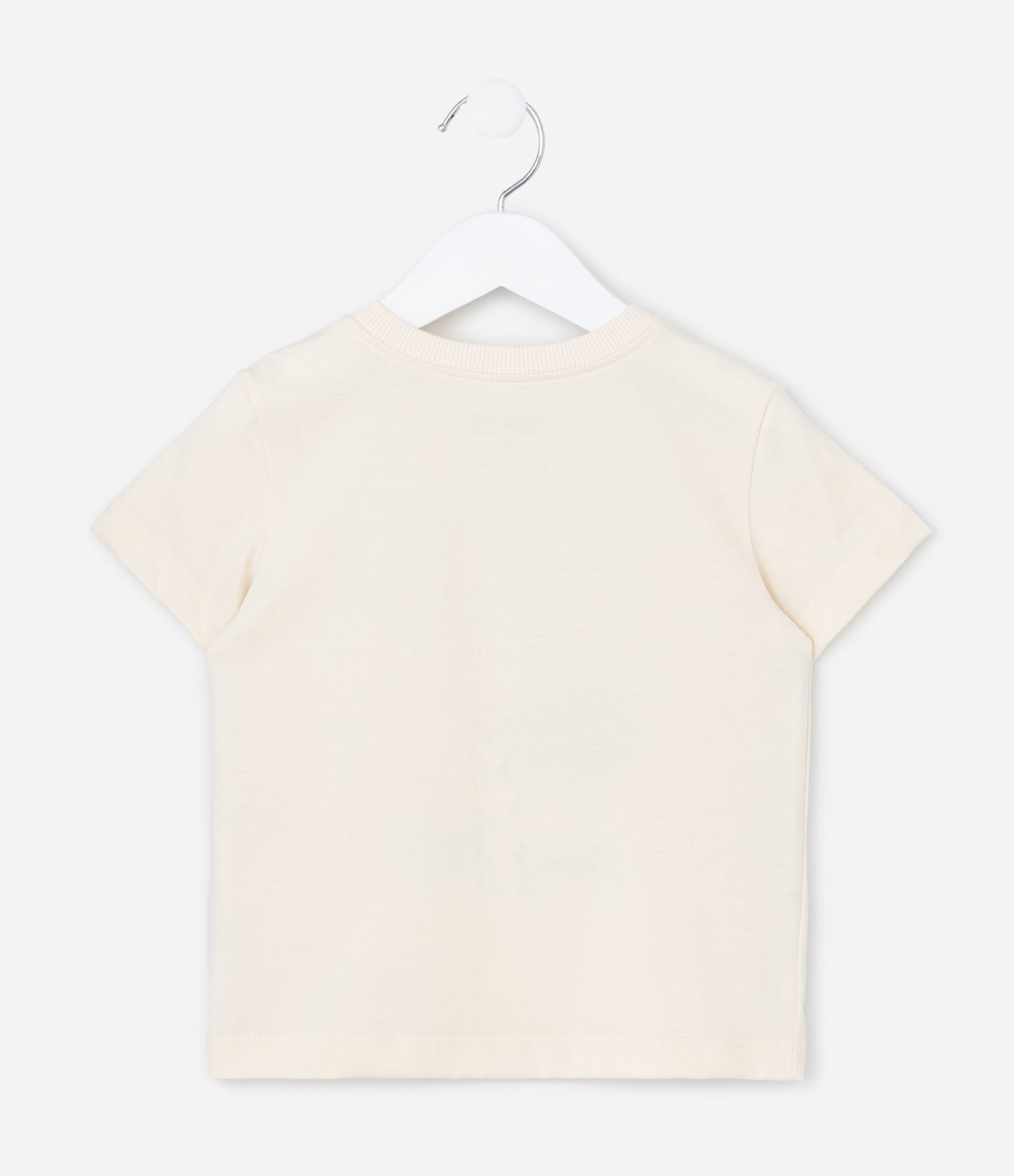 Camiseta Infantil com Estampa Snoopy Tennis Club - Tam 2 A 8 Anos Off White 2