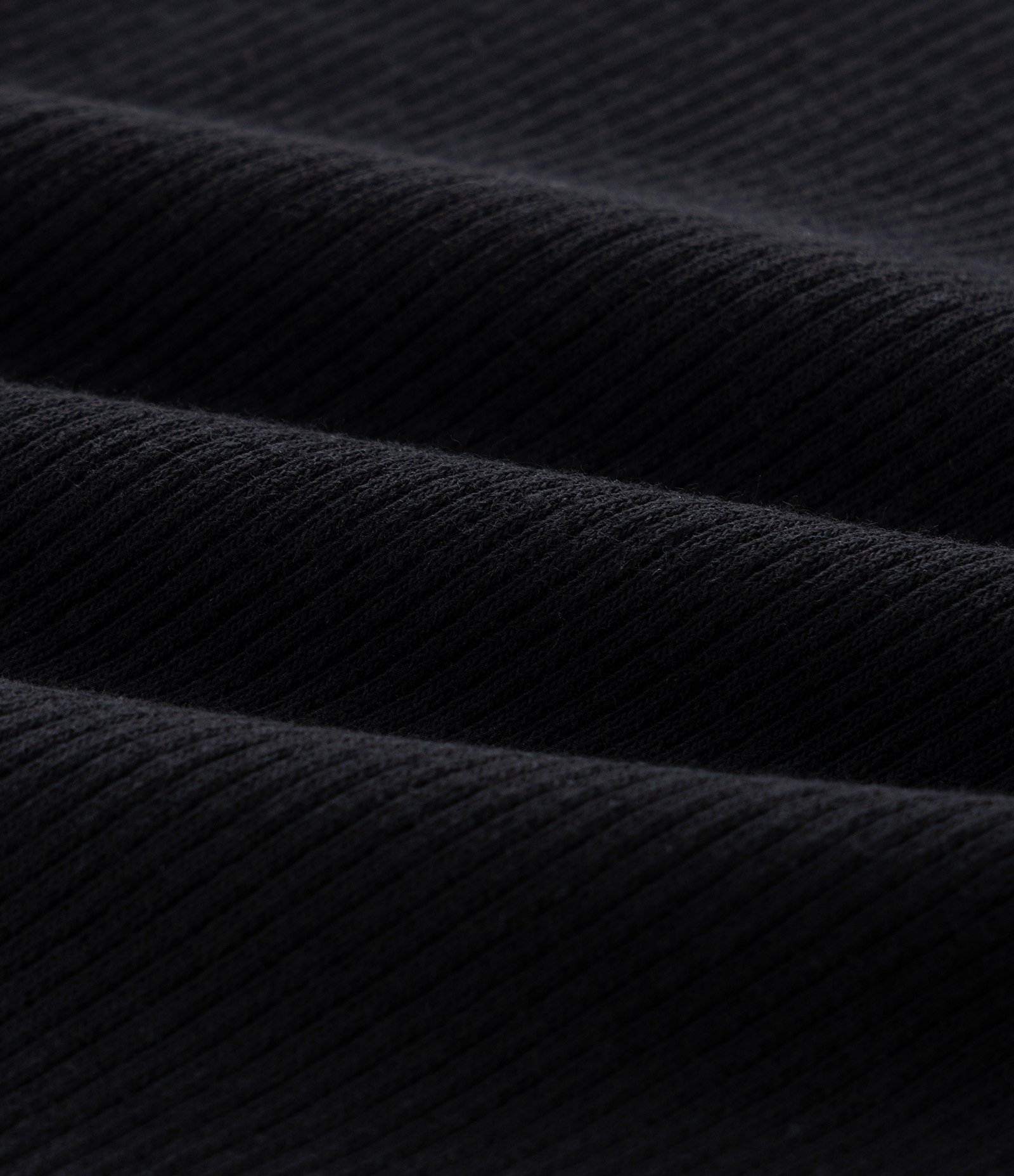 Regata Infantil em Ribana com Picueta no Decote – Tam 1 a 5/6 Anos Preto 3