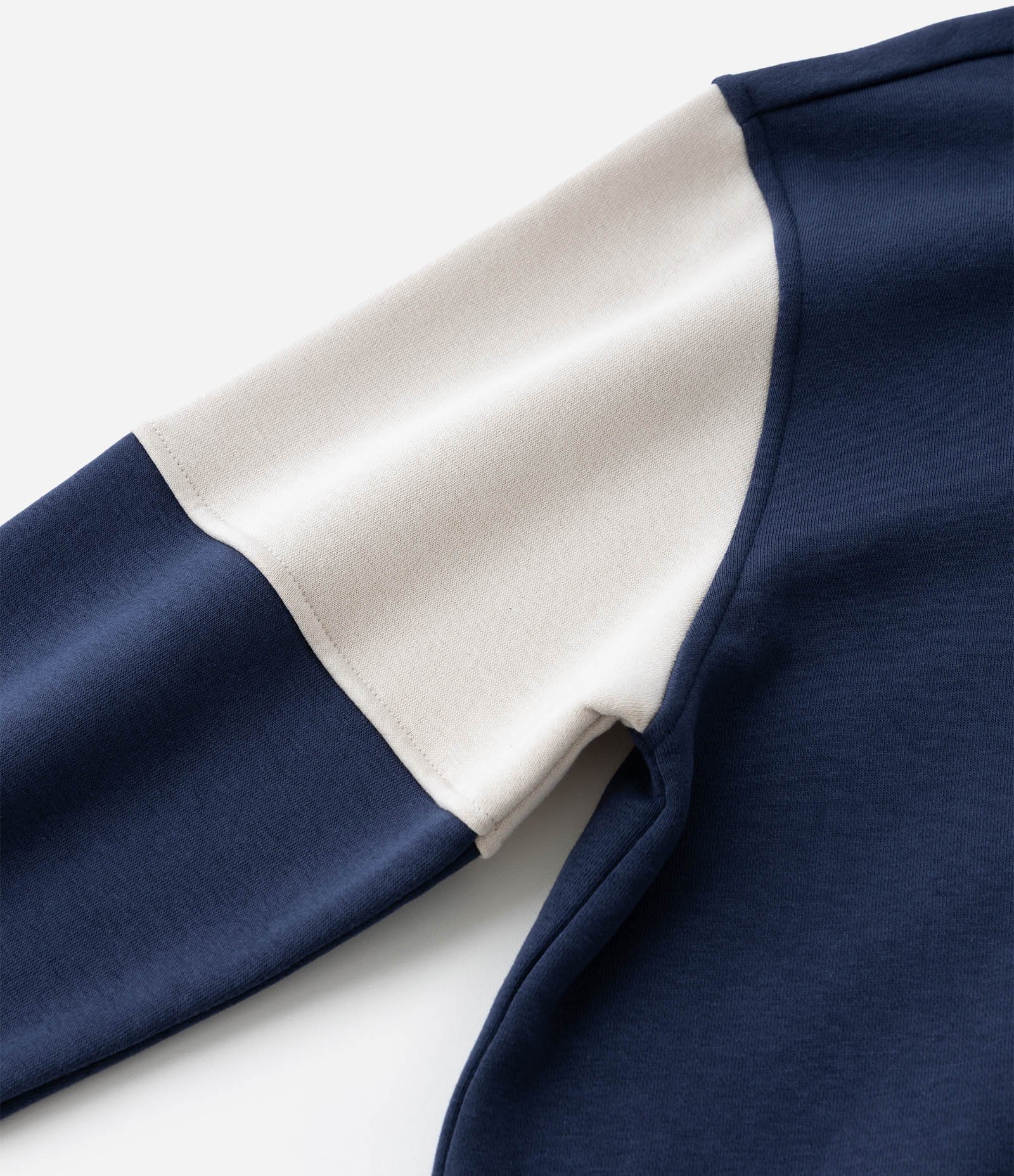 Casaco Relaxed Infantil com Capuz e Lettering Bordado – Tam 5 a 14 Anos Azul Marinho 3