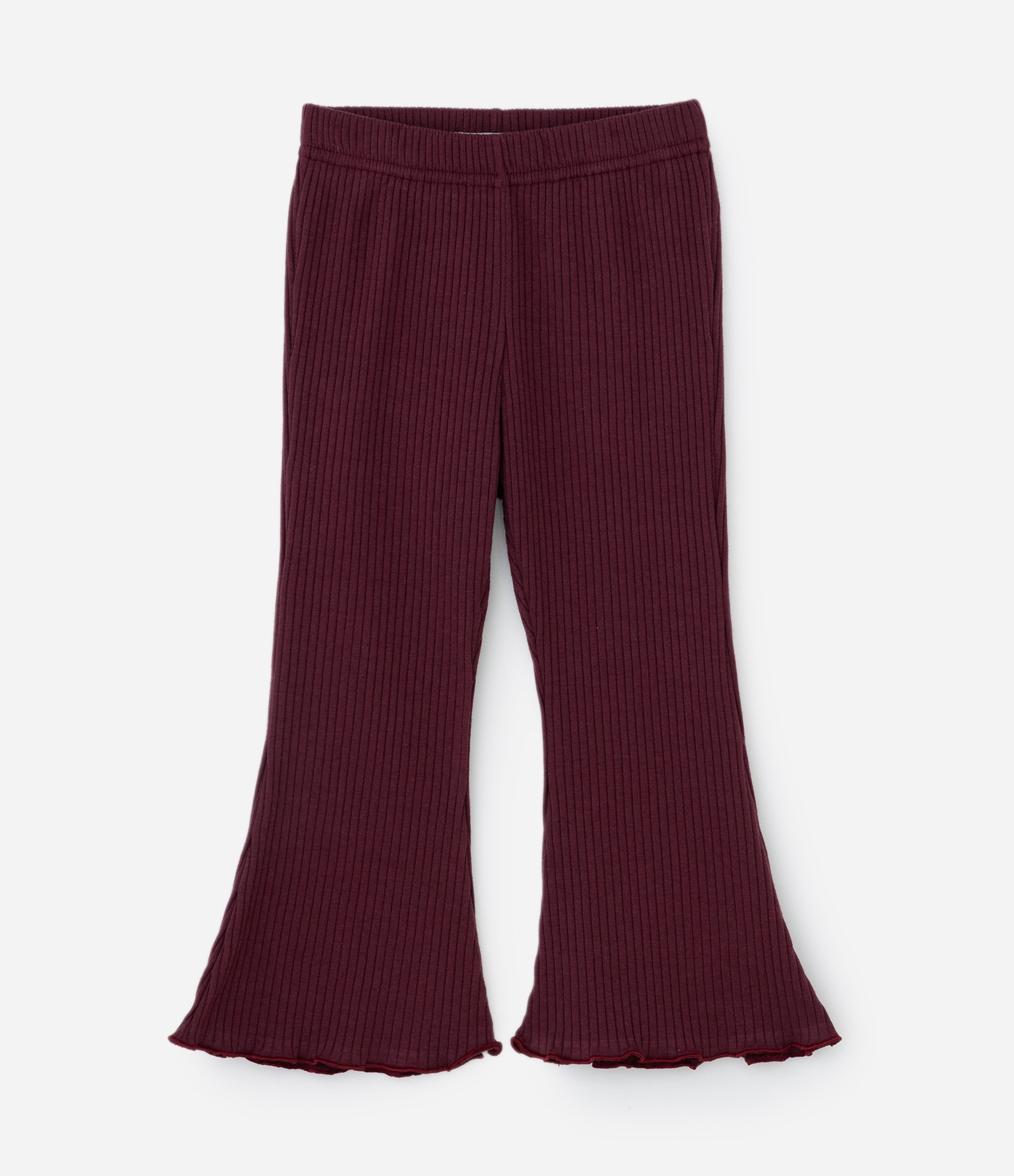 Conjunto Infantil com Babados no Ombro e Estampa de Coelho – Tam 1 a 5/6 Anos Off-White/Vinho 5