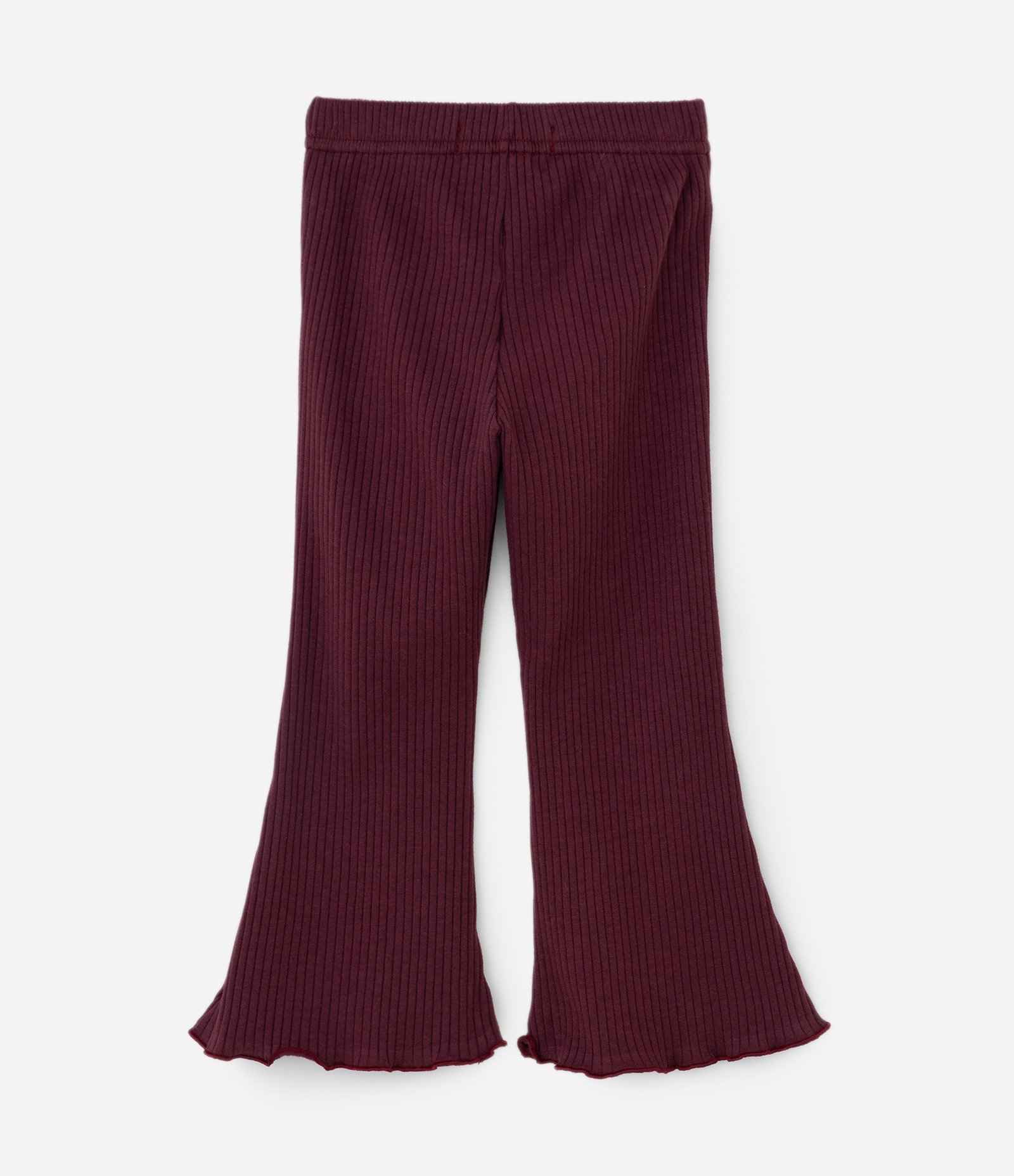 Conjunto Infantil com Babados no Ombro e Estampa de Coelho – Tam 1 a 5/6 Anos Off-White/Vinho 6