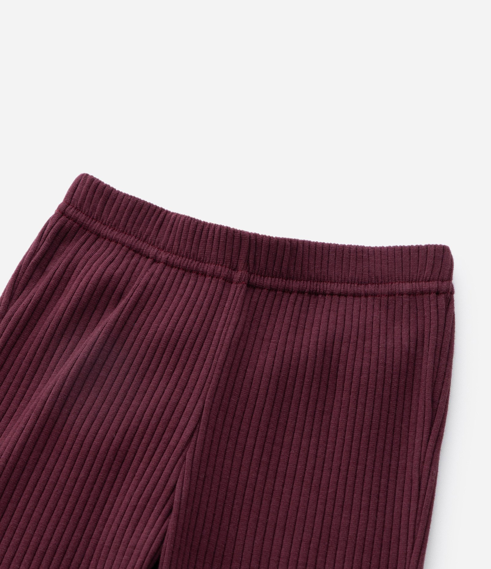 Conjunto Infantil com Babados no Ombro e Estampa de Coelho – Tam 1 a 5/6 Anos Off-White/Vinho 7