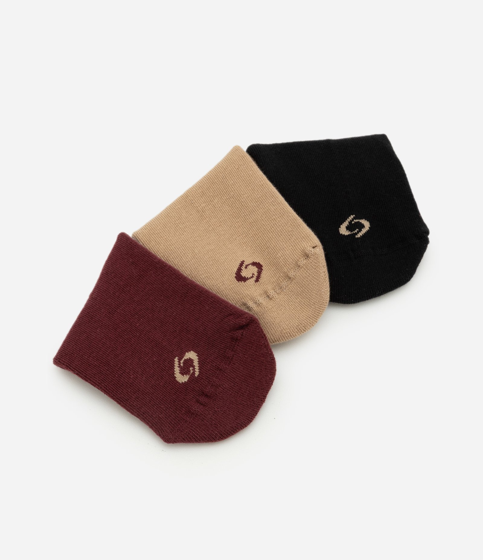 Kit 03 Meias Curtas em Algodão com Estampa Athleisure Multicores 4