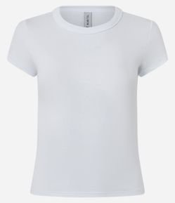 Blusa Alongada Ajustada em Ribana