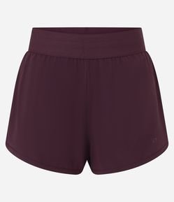 Short Runner Esportivo com Cós Largo Elástico