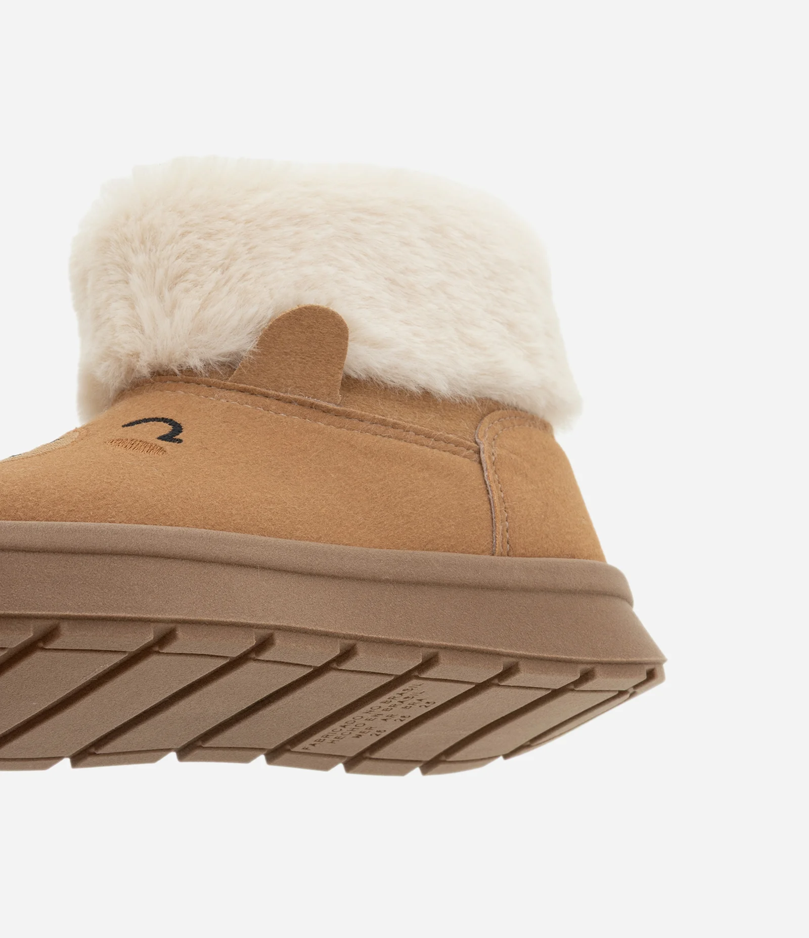 Bota Infantil com Capivara Bordada e Forro Peluciado – Tam 20 a 27 Caramelo 2