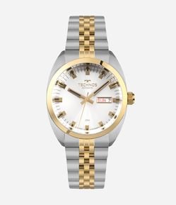 Relógio Analógico Aço Technos