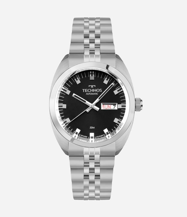 Relógio Analógico Aço Technos