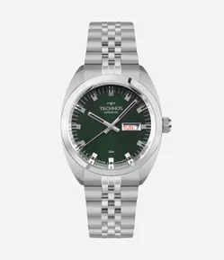 Relógio Analógico Aço Technos