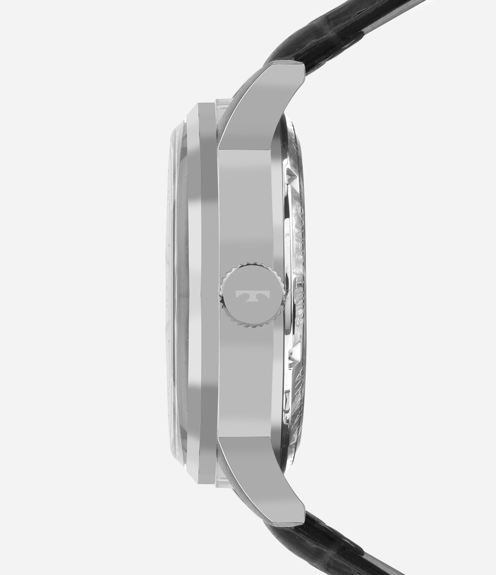 Relógio Analógico Aço Bicolor Technos Preto 2