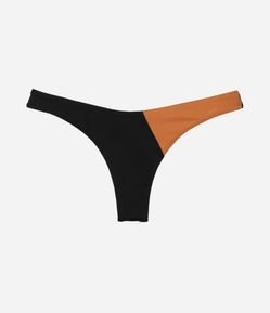 Biquíni Calcinha Fio Texturizado com Recorte Asa Delta