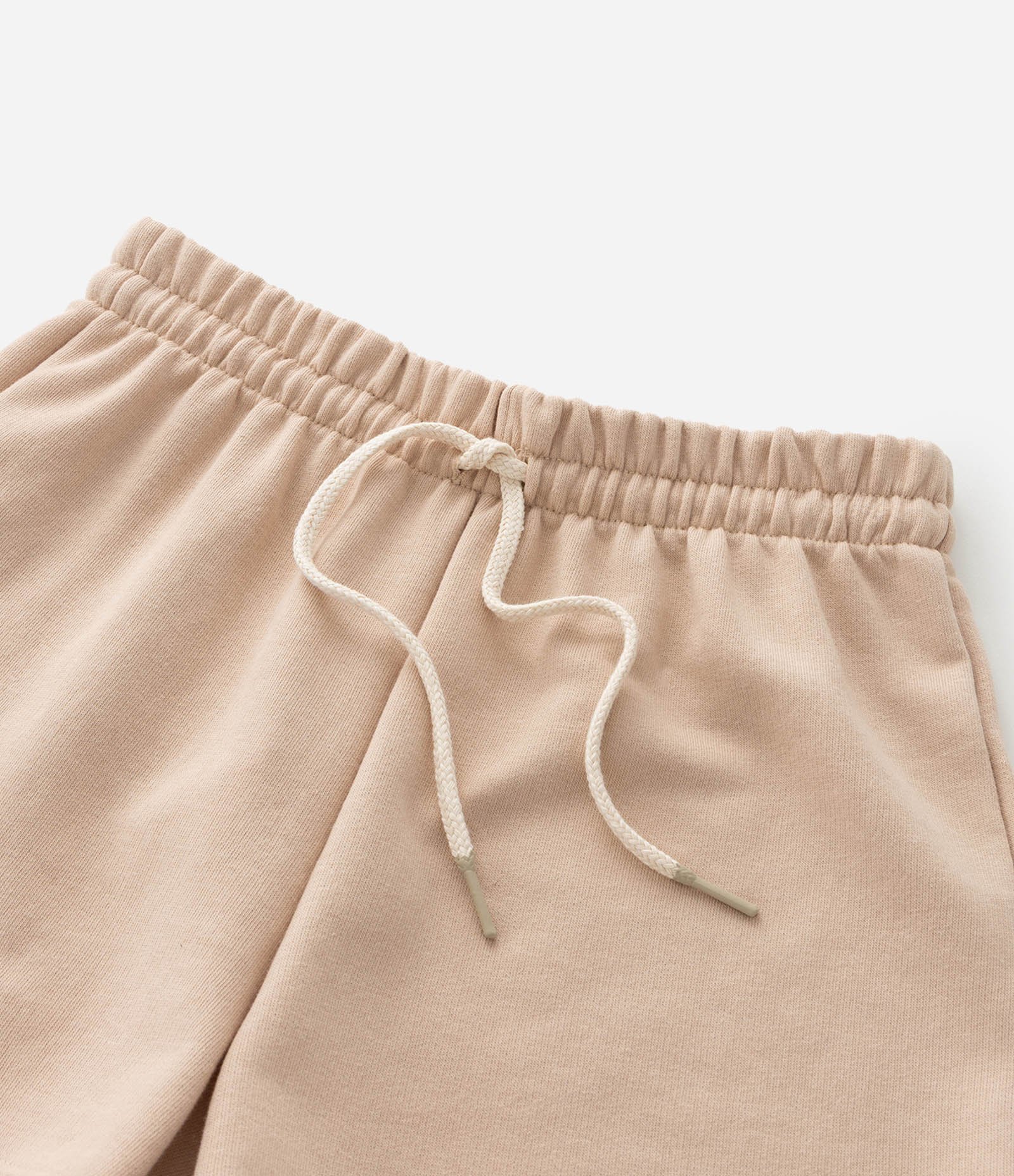 Short Infantil em Moletom com Estampa Lettering – Tam 5 A 14 Anos Bege 5