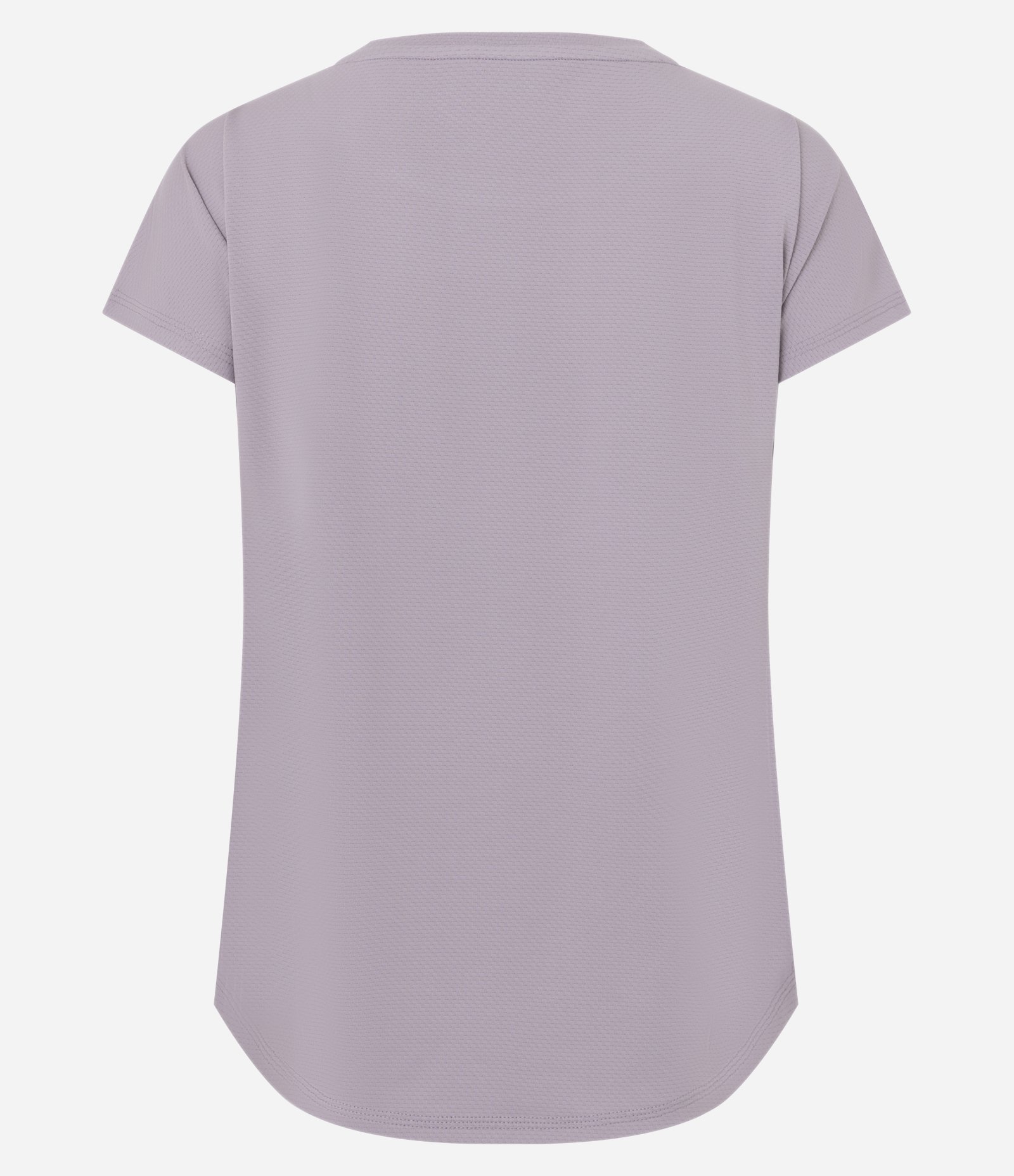 Camiseta Esportiva em Microfibra Texturizada Lilás 6