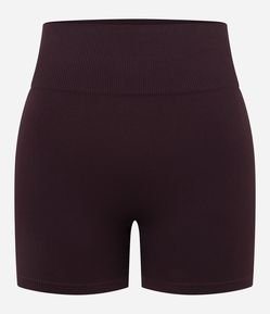 Bermuda Esportiva em Poliamida Seamless com lateral Canelada