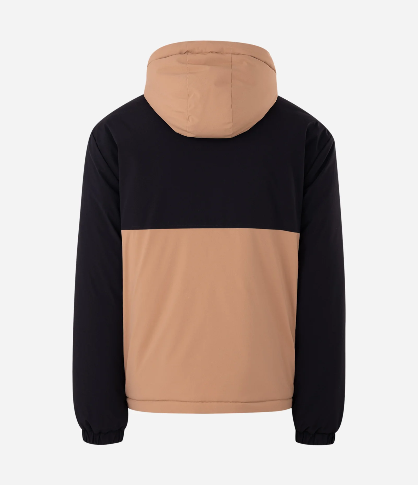 Jaqueta Masculina Parka Outdoor com Bolsos Marrom 2