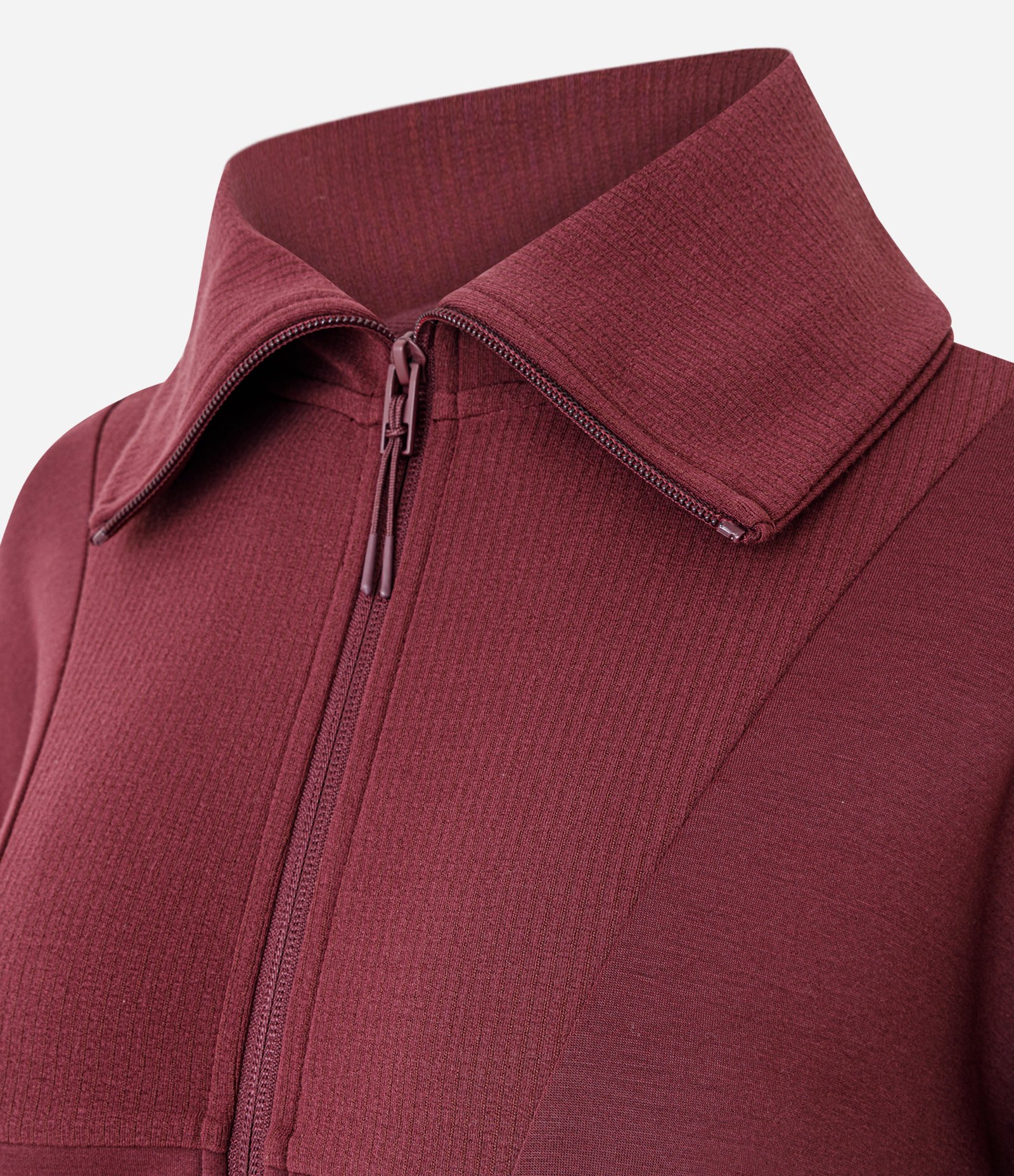 Jaqueta Esportiva em Modal com Detalhes Canelados Vermelho 7