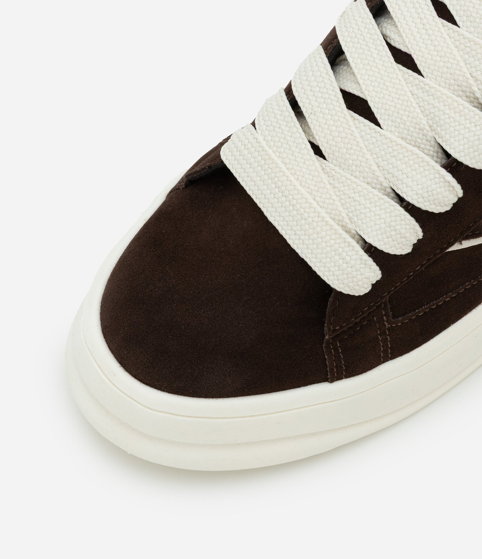 Tênis Skater em Material Sintético com Cadarço Fat Lace Marrom 4