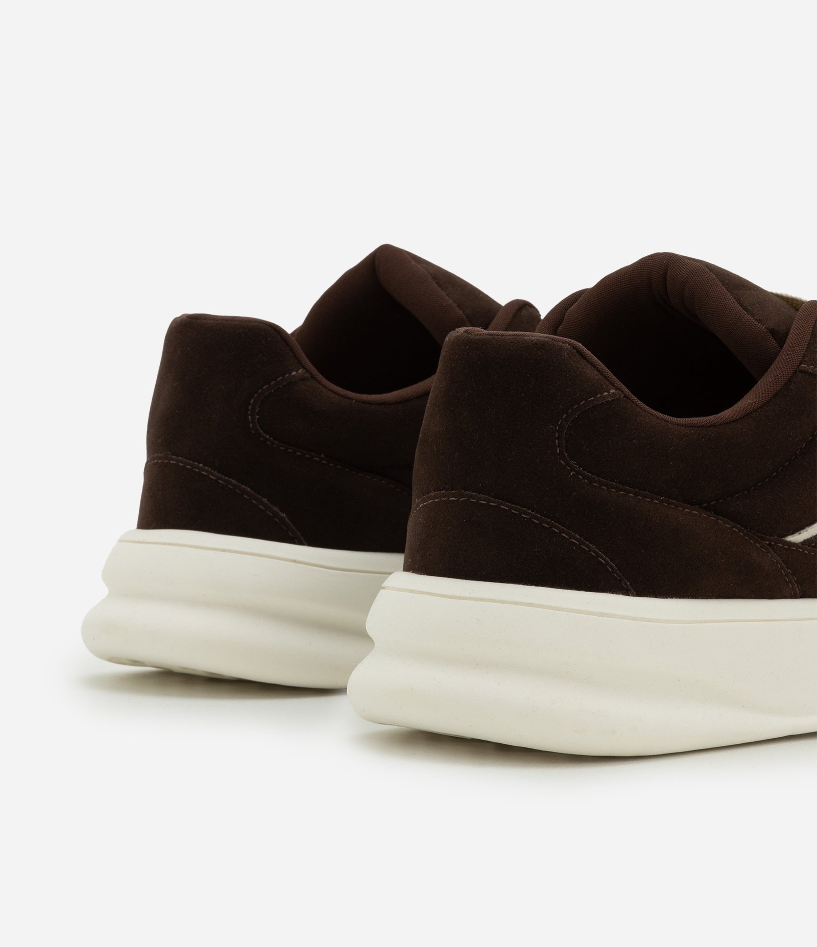 Tênis Skater em Material Sintético com Cadarço Fat Lace Marrom 5