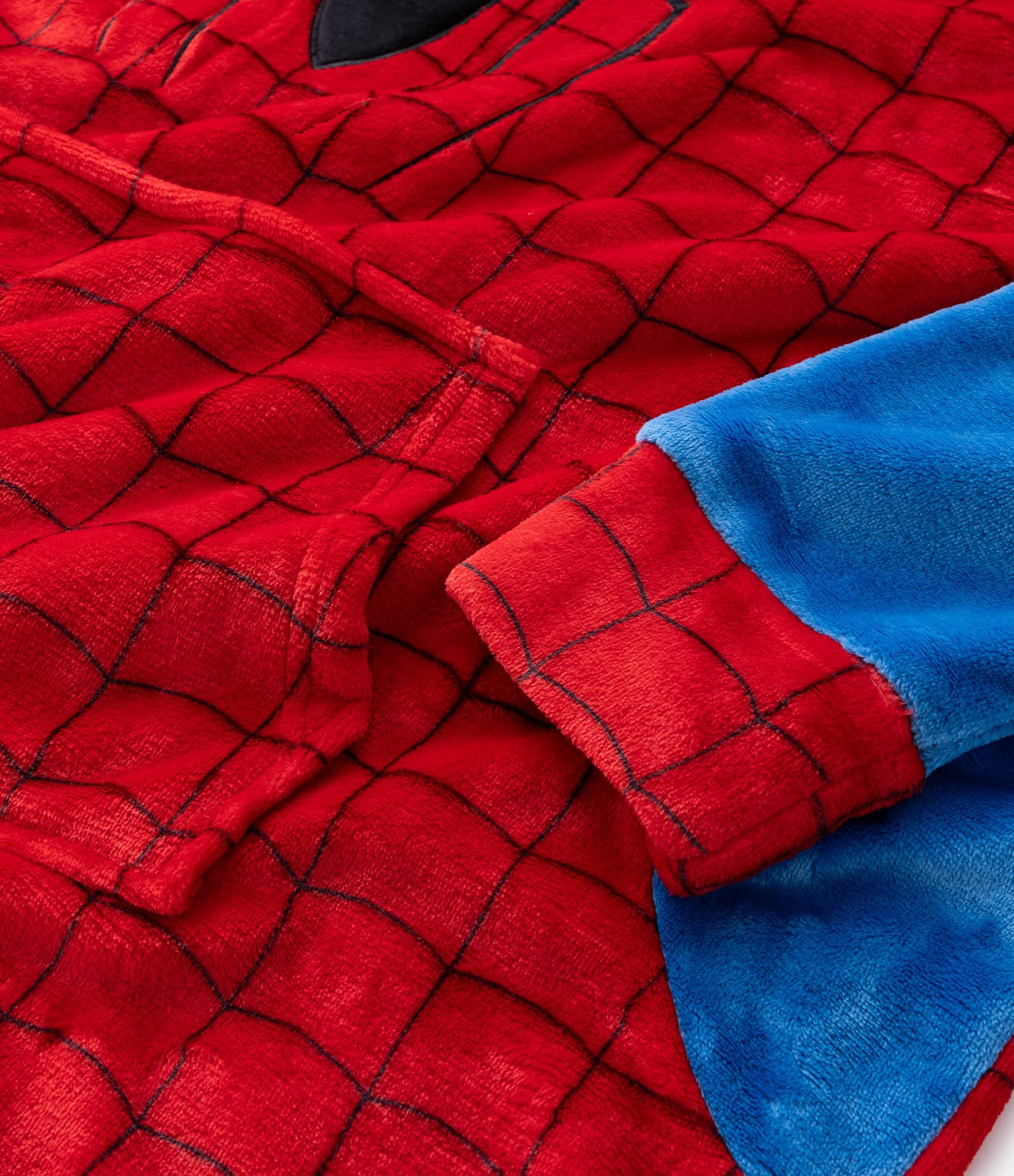 Pijama Longo Homem Aranha com Capuz Homem Aranha 8