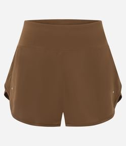 Bermuda Runner Esportiva em Microfibra com Bolso Funcional