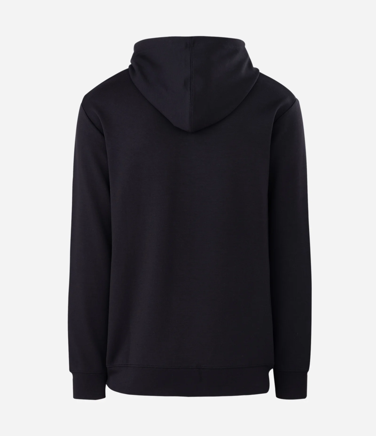 Blusão de Pijama com Capuz em Modal Preto 2