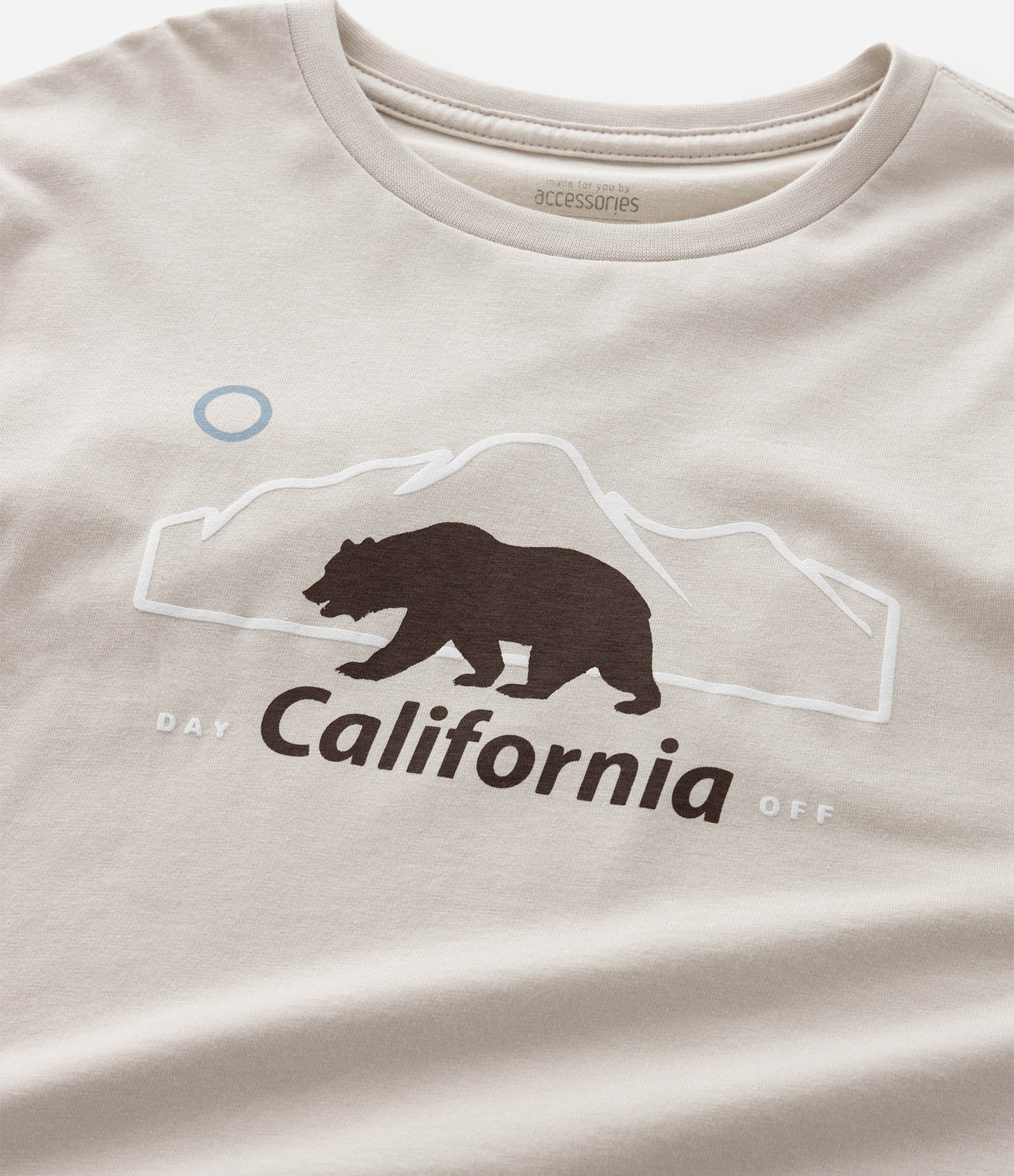 Pijama Infantil Longo com Estampa Urso da California – Tam 7 a 16 Anos Bege/Marrom 9