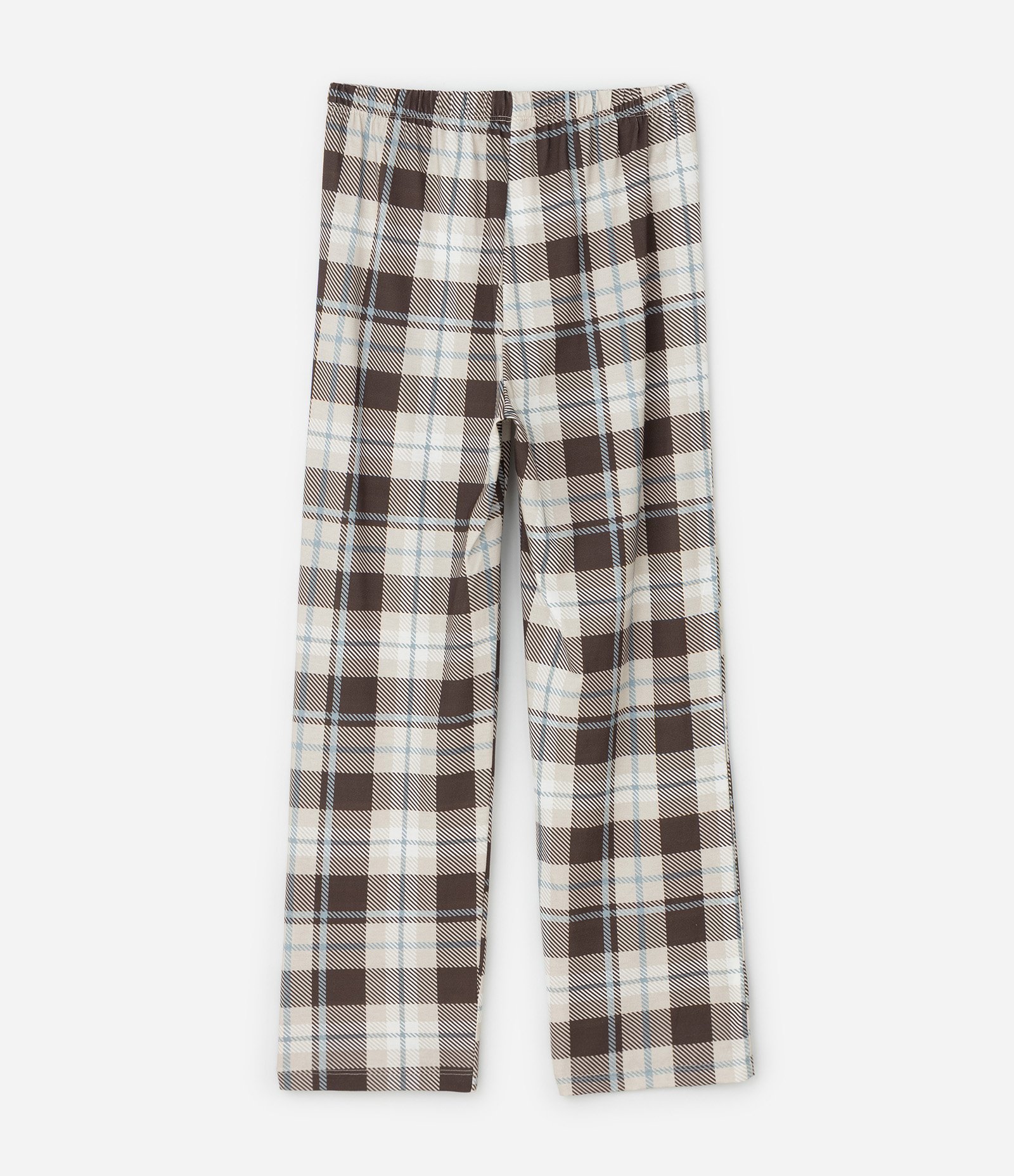 Pijama Infantil Longo com Estampa Urso da California – Tam 7 a 16 Anos Bege/Marrom 5