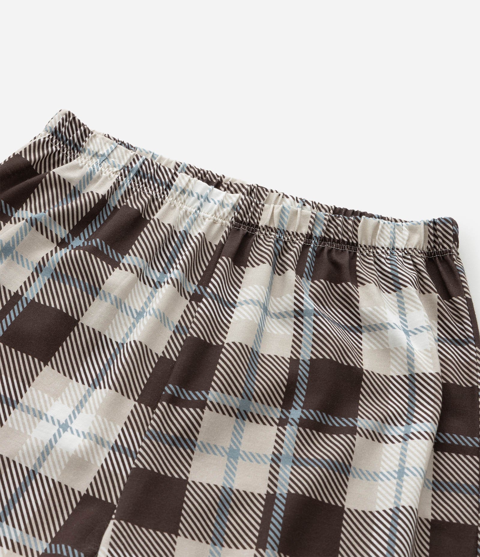 Pijama Infantil Longo com Estampa Urso da California – Tam 7 a 16 Anos Bege/Marrom 6