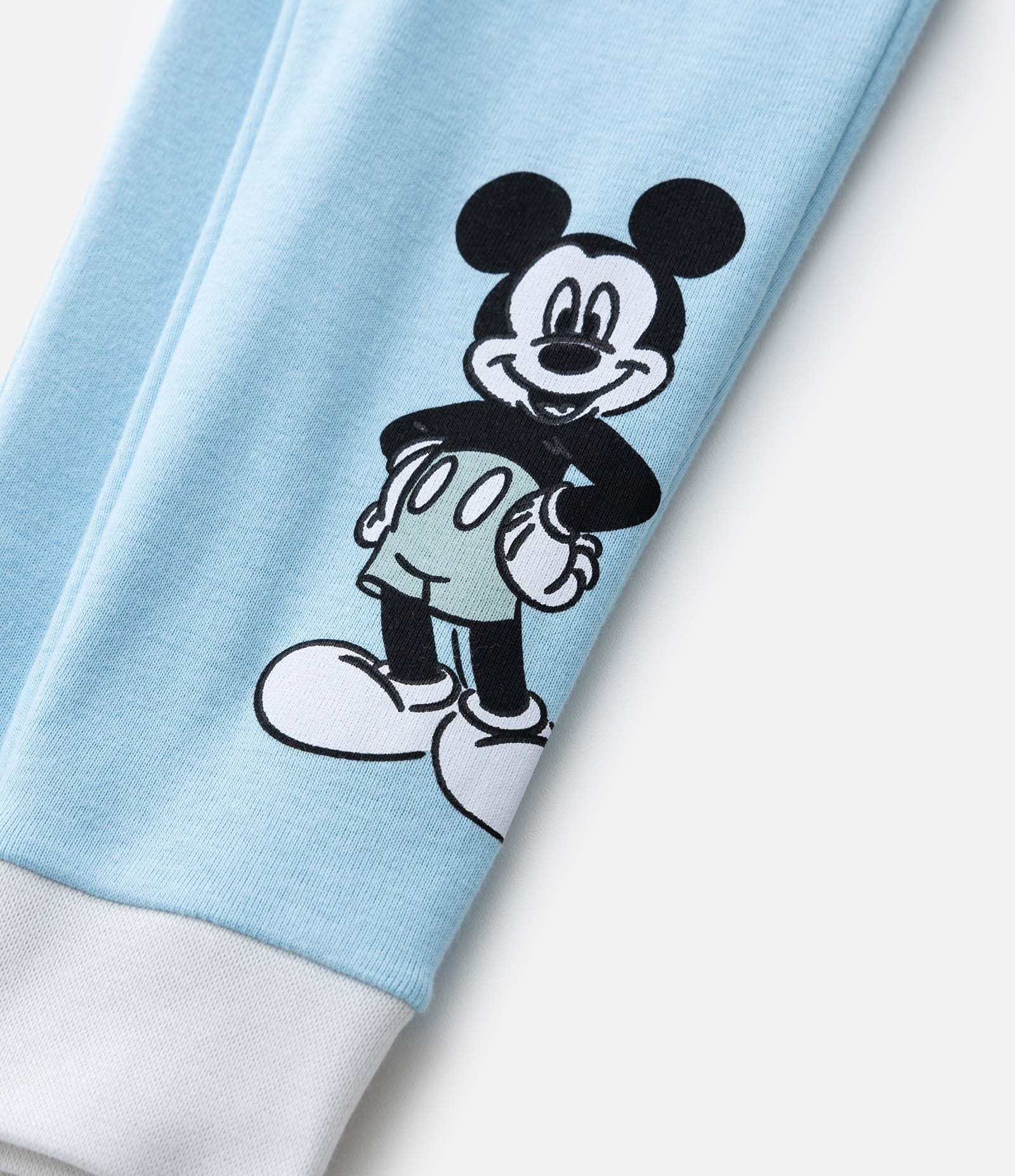 Pijama Infantil com Estampa Mickey e Pluto – Tam 1 a 4 Anos Azul Claro 10