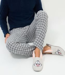 Pantufa Chinelo com Estampa do Pernalonga