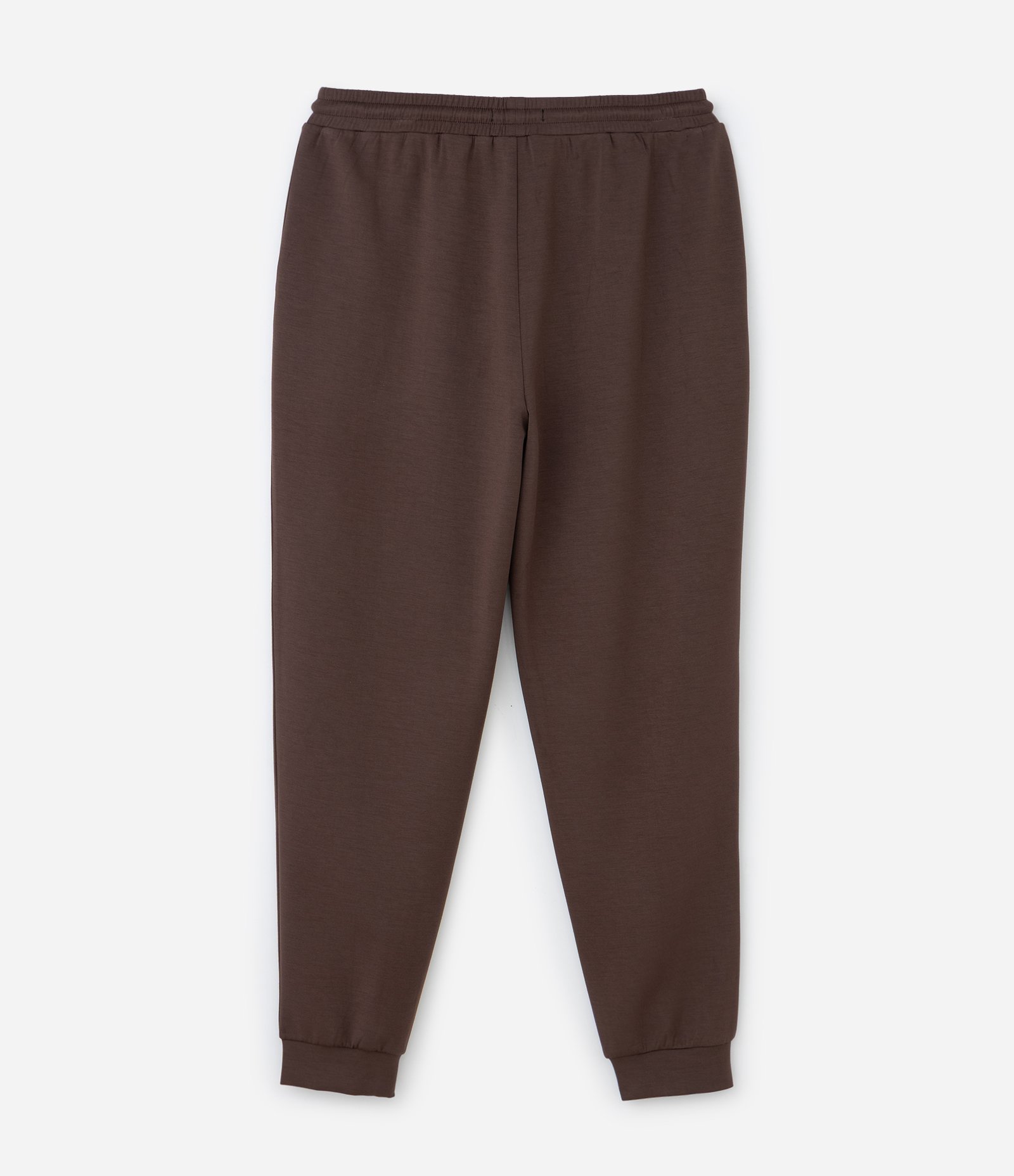 Calça Jogger de Pijama em Modal Marrom 6