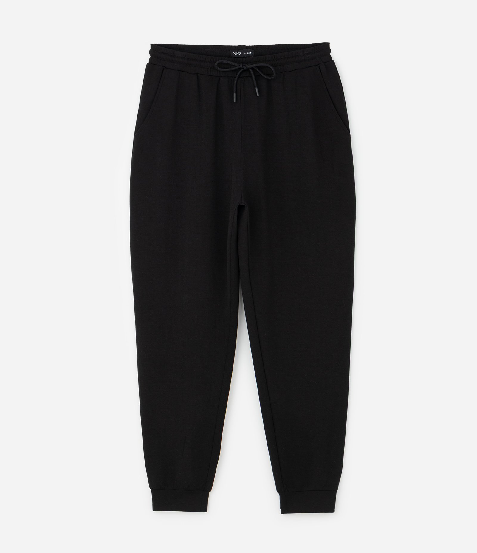 Calça Jogger de Pijama em Modal Preto 1
