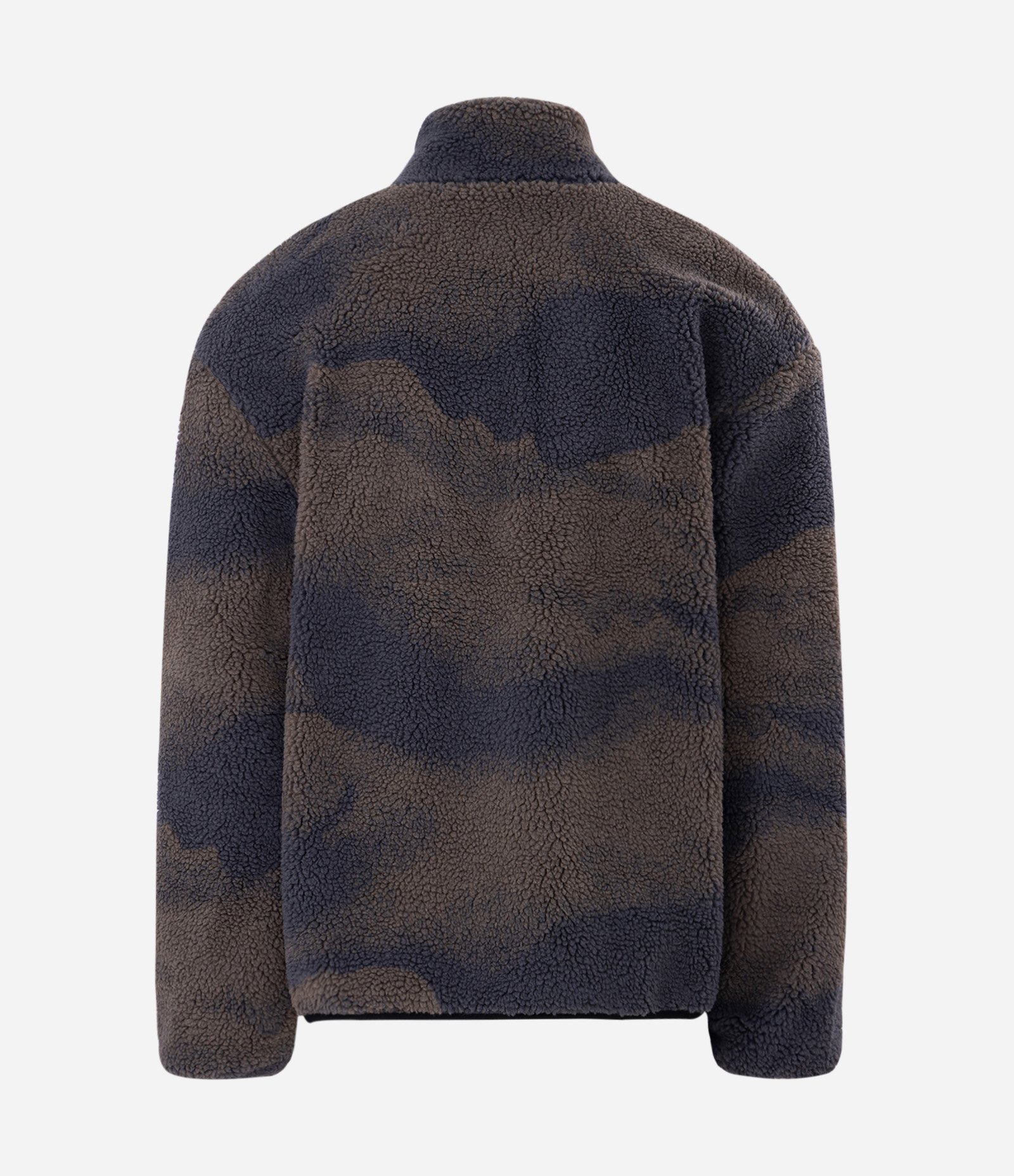 Jaqueta Camuflada com Bolso Contrastante Cinza 5