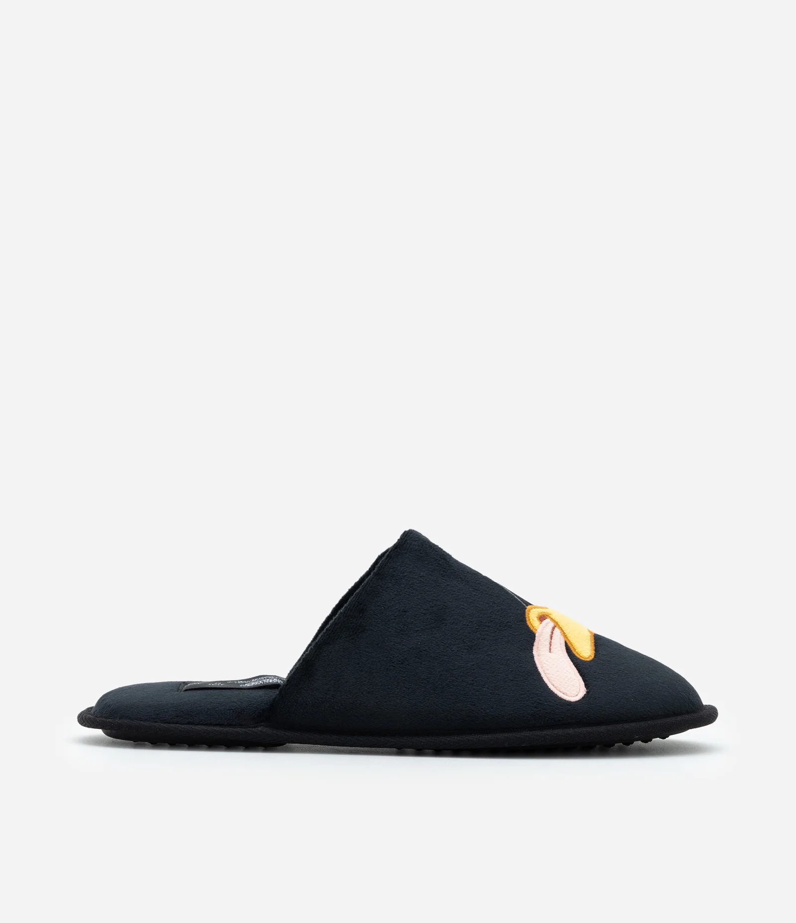 Pantufa Chinelo com Estampa do Patolino Preto 2