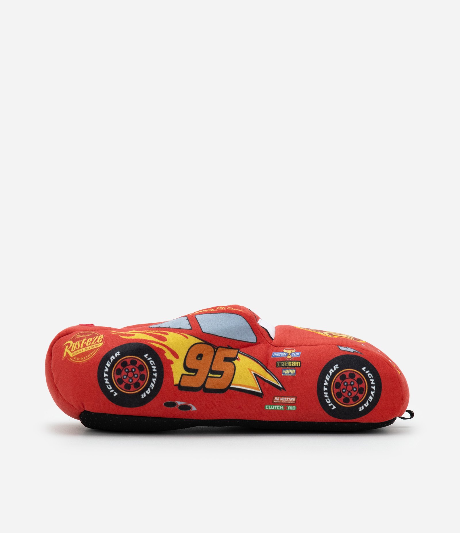 Pantufa Carros Relâmpago McQueen Vermelho 6