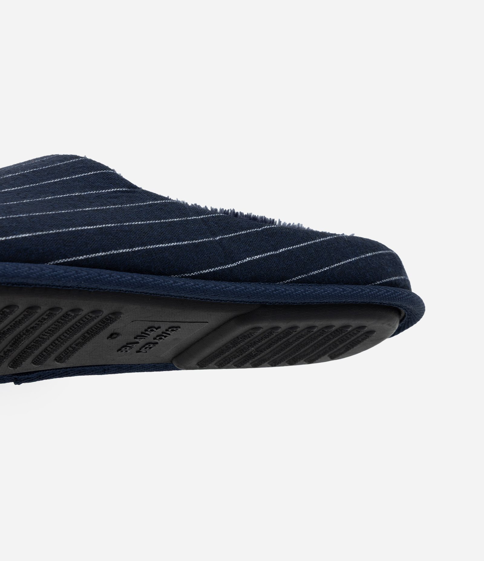 Pantufa Chinelo Slipper Listrada Lisa Azul 4