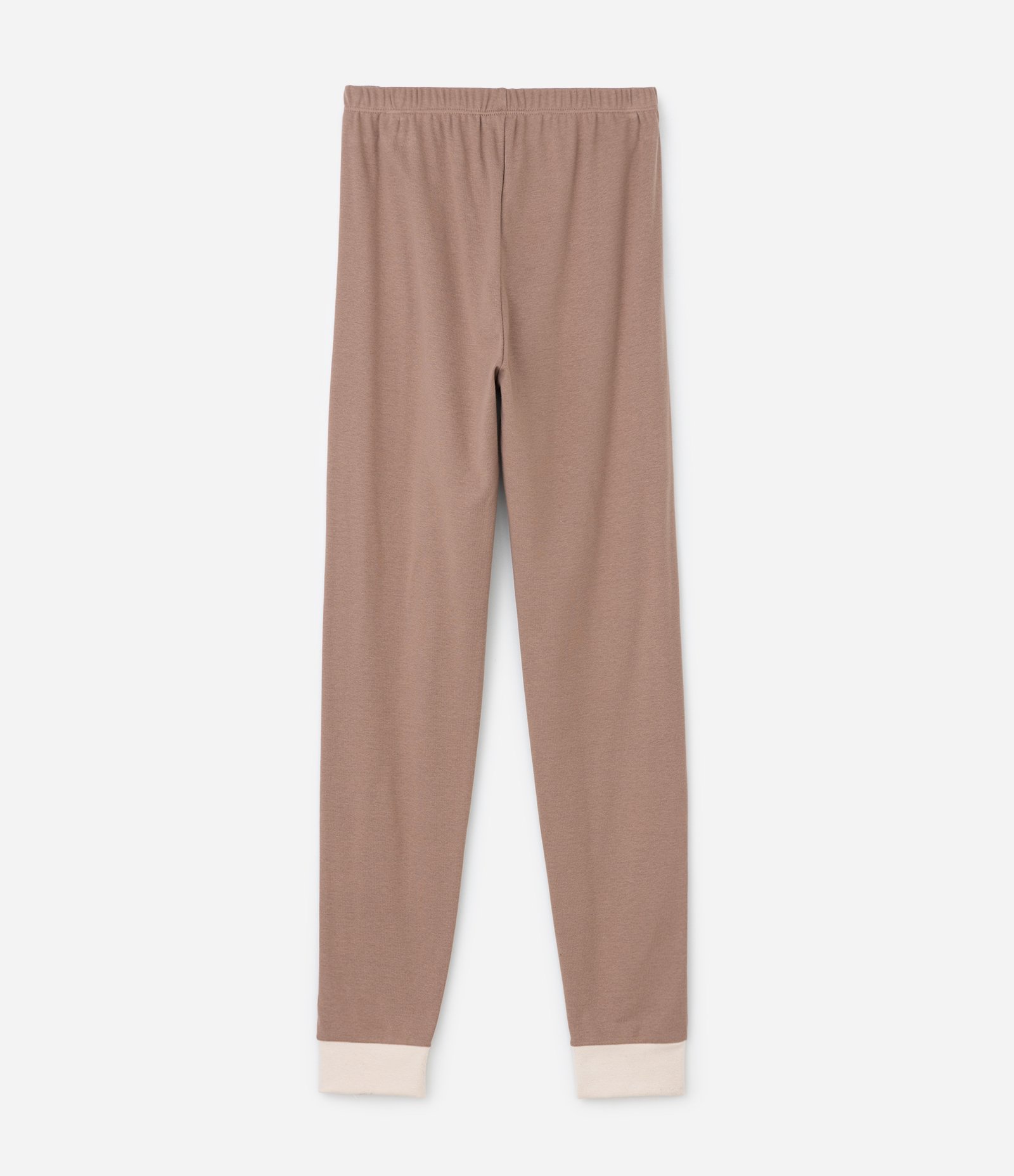 Pijama Infantil do Garfield com Mangas Contrastante – Tam 5 a 14 Anos Marrom 5