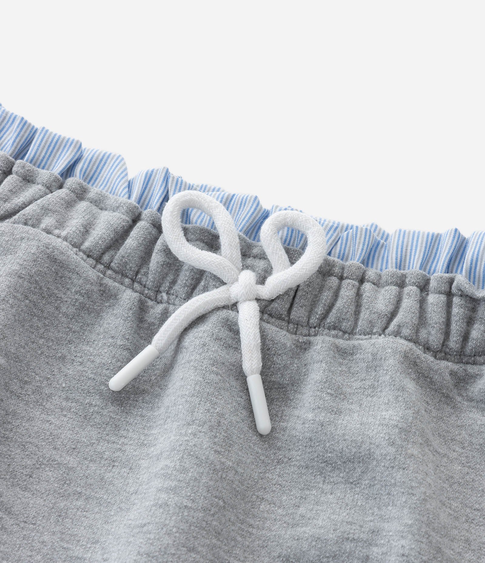 Saia Infantil Evasê em Moletom com Cós de Tricoline – Tam 5 a 14 Anos Cinza 6