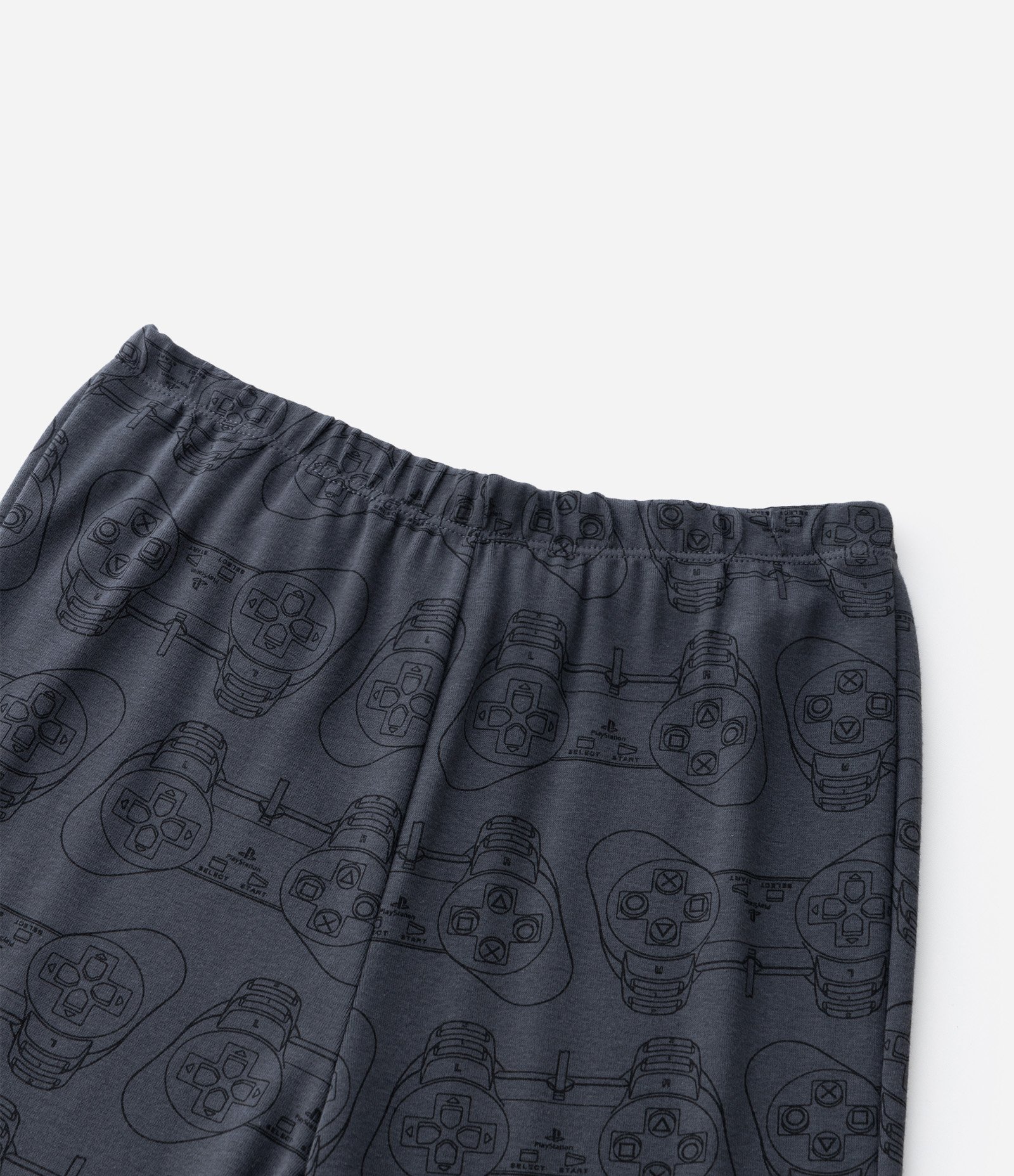 Pijama Infantil com Estampa PlayStation – Tam 7 a 16 Anos Preto/Cinza 8