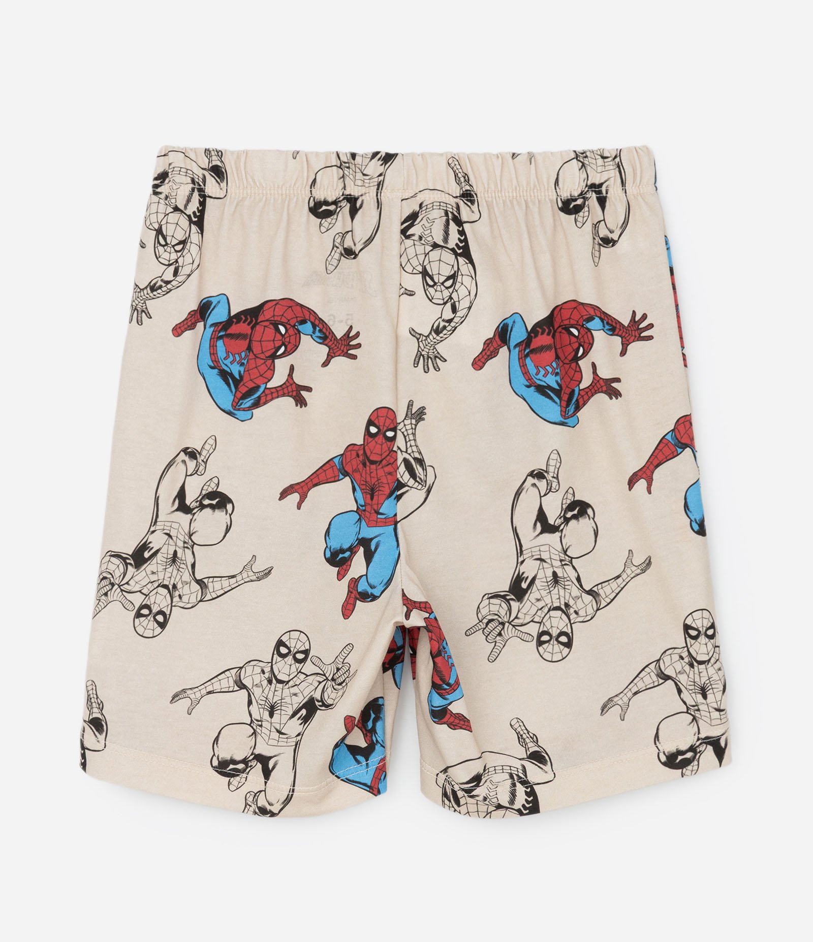 Pijama Infantil  com Estampa Spider-Man – Tam 3 a 10 Anos Bege 5