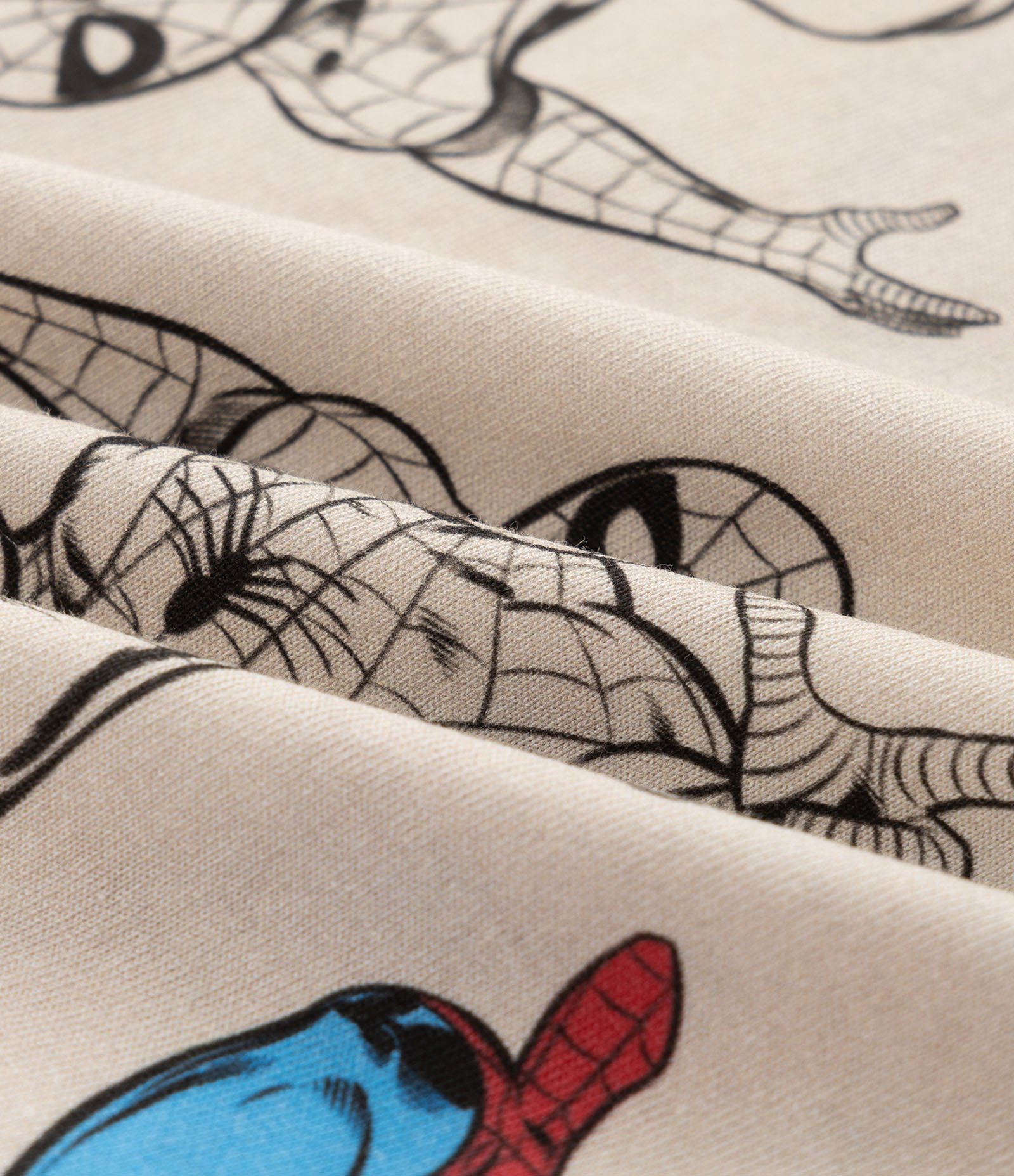 Pijama Infantil  com Estampa Spider-Man – Tam 3 a 10 Anos Bege 7