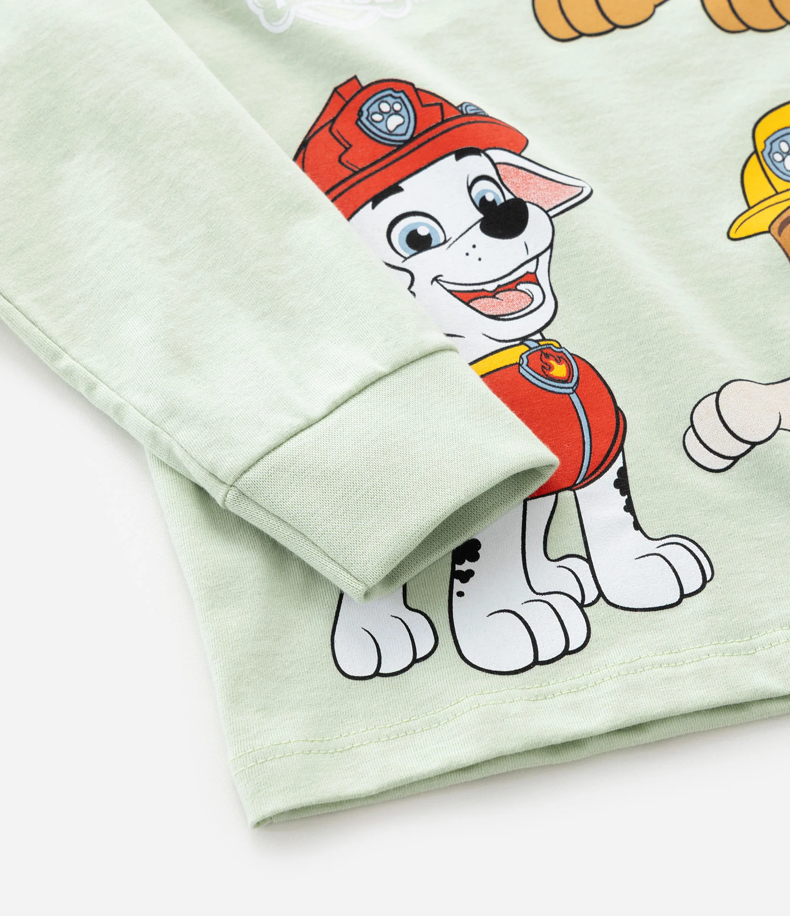 Pijama Infantil com Estampa Patrulha Canina – Tam 2 a 8 Anos Verde Claro 10