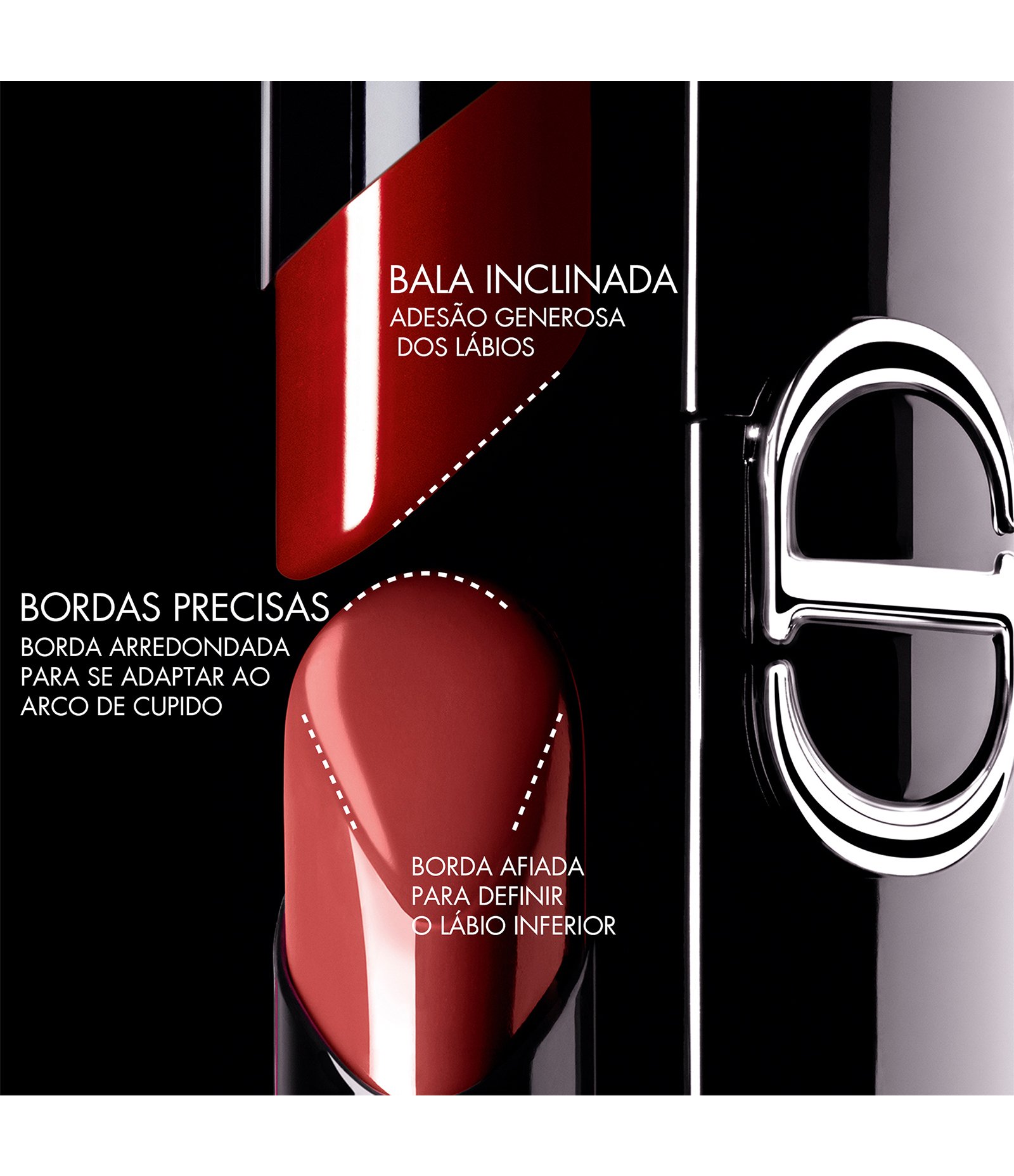 Batom Rouge On Stage Shine Dior 226 Daring Blush 8