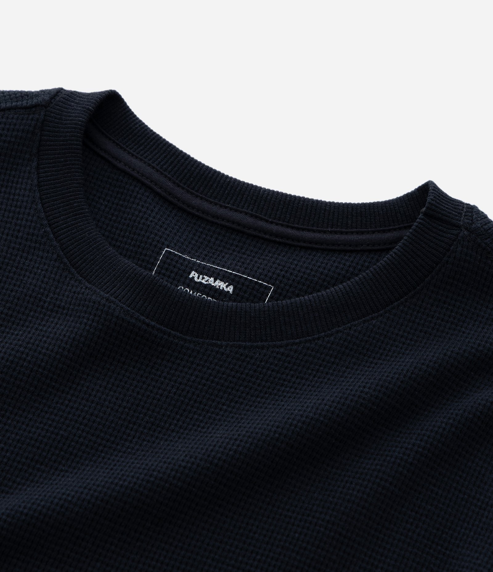 Camiseta Infantil Texturizada com Gola Redonda – Tam 5 a 14 Anos Preto 5