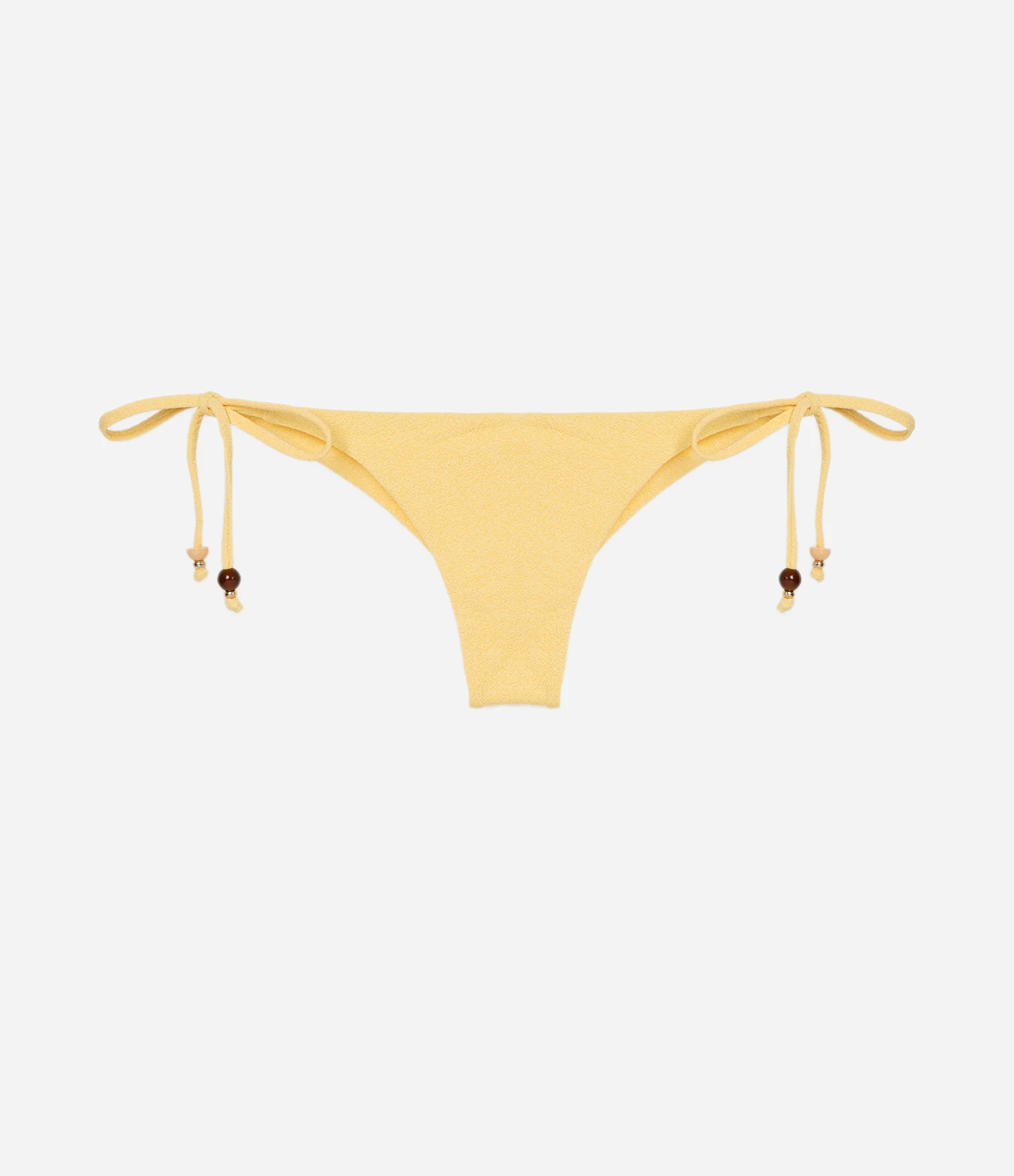 Biquíni Calcinha Lacinho com Empina Bumbum e Aviamentos Amarelo 5