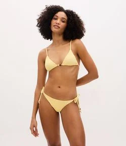 Biquíni Calcinha Lacinho com Empina Bumbum e Aviamentos